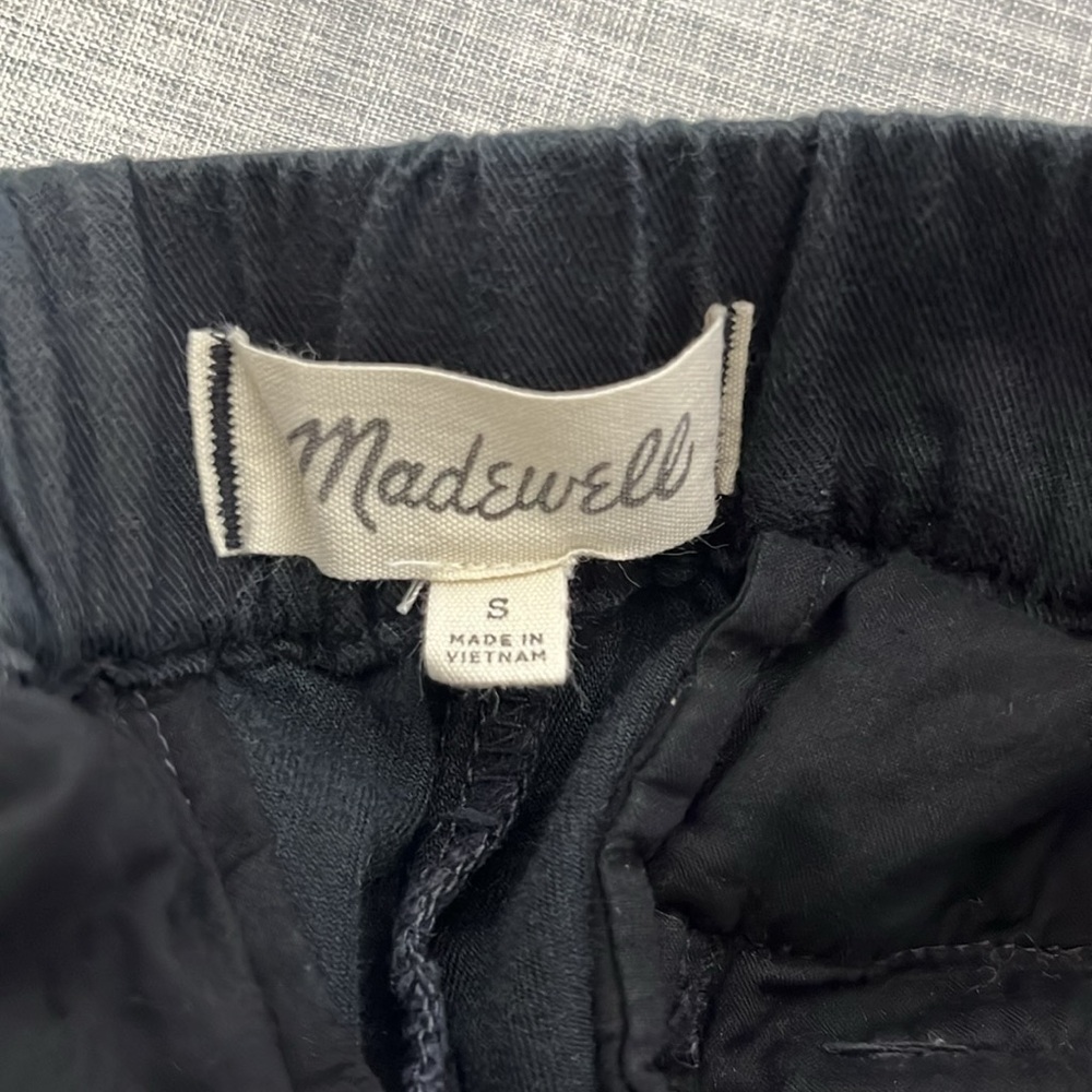 Madewell Black Athletic Shorts Lightweight Performance - Picture 4 of 4